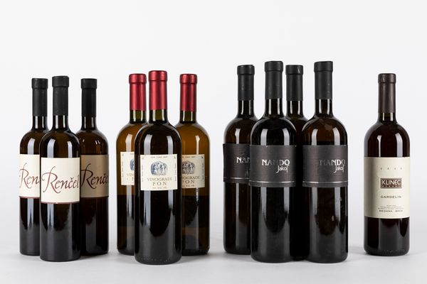 Slovenia : Selezione Slovenia (11 BT)  - Asta Vini e Distillati - Associazione Nazionale - Case d'Asta italiane