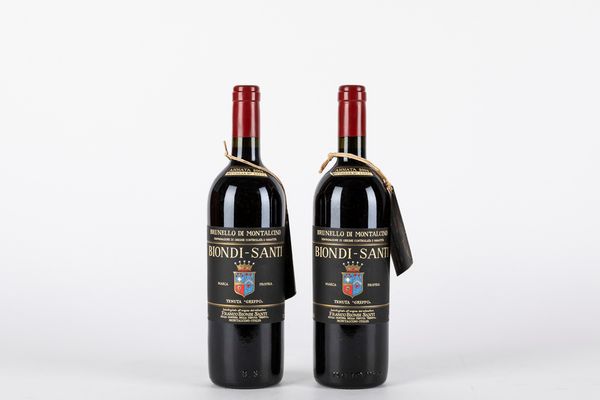 Italia : BIONDI SANTI TENUTA GREPPO BRUNELLO DI MONTALCINO DOCG (2 BT)  - Asta Vini e Distillati - Associazione Nazionale - Case d'Asta italiane