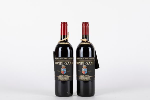 Italia : BIONDI SANTI TENUTA GREPPO BRUNELLO DI MONTALCINO DOCG (2 BT)  - Asta Vini e Distillati - Associazione Nazionale - Case d'Asta italiane