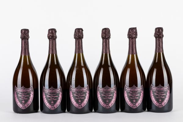 FRANCIA : Dom Perignon Rose' 2005 (6 BT)  - Asta Vini e Distillati - Associazione Nazionale - Case d'Asta italiane