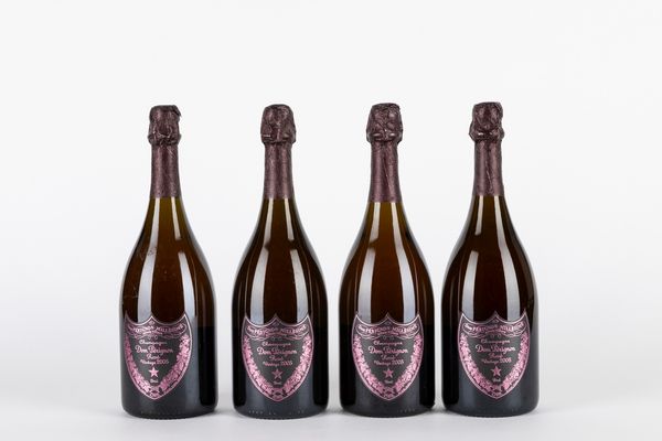 FRANCIA : Dom Perignon Rose' 2005 (4 BT)  - Asta Vini e Distillati - Associazione Nazionale - Case d'Asta italiane