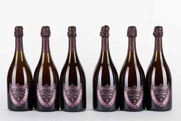 FRANCIA : Dom Perignon Rose' Verticale (6 BT)  - Asta Vini e Distillati - Associazione Nazionale - Case d'Asta italiane