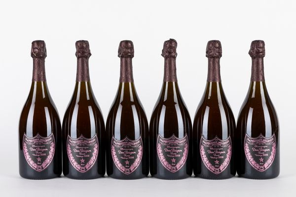 FRANCIA : Dom Perignon Rose' 2006 (6 BT)  - Asta Vini e Distillati - Associazione Nazionale - Case d'Asta italiane