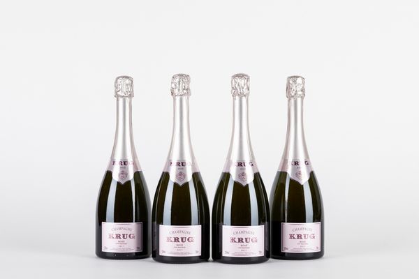 FRANCIA : Krug Cuvee Rose' (4 BT)  - Asta Vini e Distillati - Associazione Nazionale - Case d'Asta italiane