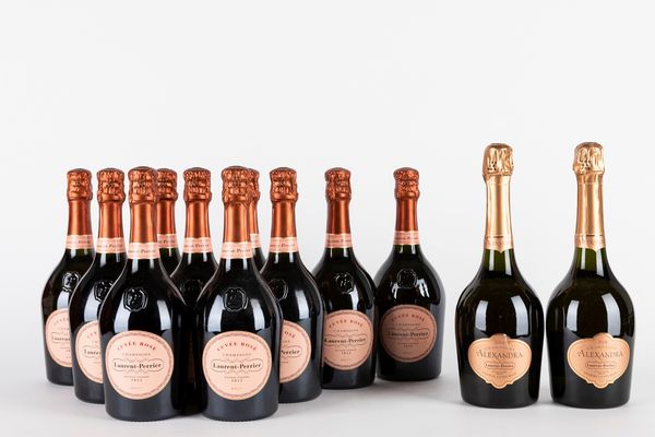 FRANCIA : Laurent Perrier Selezione Rose' (12 BT)  - Asta Vini e Distillati - Associazione Nazionale - Case d'Asta italiane