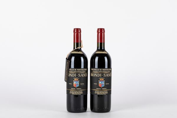 Toscana : Biondi Santi Tenuta Greppo Brunello di Montalcino DOCG  - Asta Vini e Distillati - Associazione Nazionale - Case d'Asta italiane
