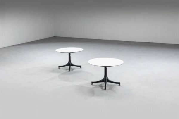 HERMANN MILLER : Coppia di tavolini  - Asta Design - Associazione Nazionale - Case d'Asta italiane
