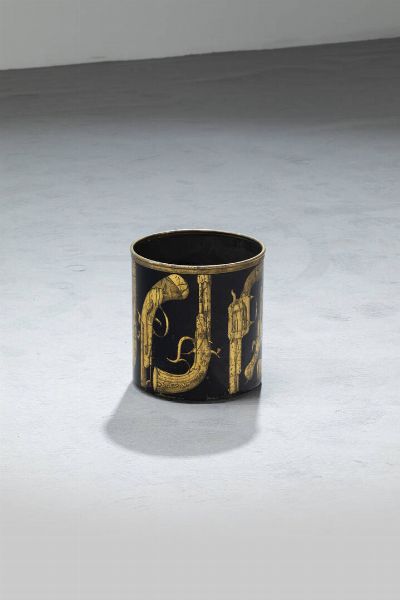 PIERO FORNASETTI Milano 1913 - 1988 : Gettacarte  - Asta Design - Associazione Nazionale - Case d'Asta italiane