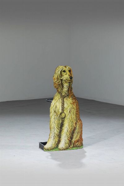 PIERO FORNASETTI Milano 1913 - 1988 : Portaombrelli Levriero  - Asta Design - Associazione Nazionale - Case d'Asta italiane