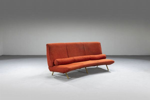 MARCO ZANUSO : Divano a tre posti  - Asta Design - Associazione Nazionale - Case d'Asta italiane