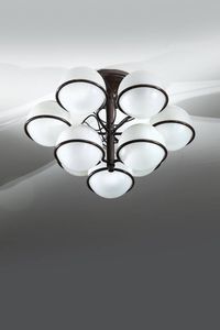 GINO SARFATTI - Lampada a sospensione mod. 2042/9