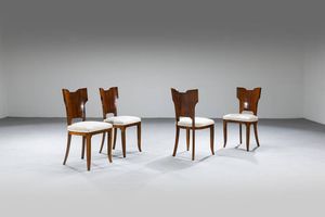 GIO PONTI Milano 1891 - 1979 - Quattro sedie