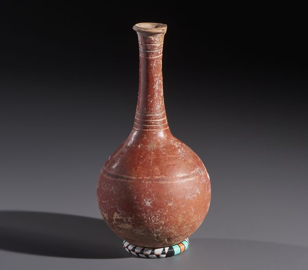 Sonink - Mali : Nello stile di Brocca in terracotta policroma con collo lungo  - Asta Asta 444 | AFRICA, OCEANIA E AMERICHE - ARTIGIANATO AFRICANO: VARI COMMITTENTI E SELEZIONE DALLA COLLEZIONE BARTOLOMUCCI Online - Associazione Nazionale - Case d'Asta italiane