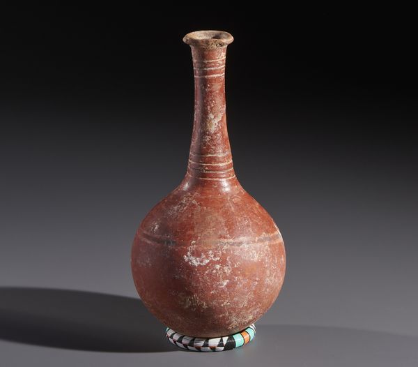 Sonink - Mali : Nello stile di Brocca in terracotta policroma con collo lungo  - Asta Asta 444 | AFRICA, OCEANIA E AMERICHE - ARTIGIANATO AFRICANO: VARI COMMITTENTI E SELEZIONE DALLA COLLEZIONE BARTOLOMUCCI Online - Associazione Nazionale - Case d'Asta italiane