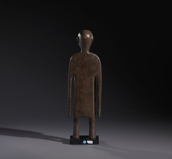 Koro - Nigeria : Nello stile di Scultura antropomorfa con doppia coppa rituale nella parte addominaleLegno duro a patina scura  - Asta Asta 444 | AFRICA, OCEANIA E AMERICHE - ARTIGIANATO AFRICANO: VARI COMMITTENTI E SELEZIONE DALLA COLLEZIONE BARTOLOMUCCI Online - Associazione Nazionale - Case d'Asta italiane