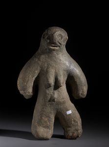 Bambara - Mali : Nello stile di Scultura antropomorfa in terracotta  - Asta Asta 444 | AFRICA, OCEANIA E AMERICHE - ARTIGIANATO AFRICANO: VARI COMMITTENTI E SELEZIONE DALLA COLLEZIONE BARTOLOMUCCI Online - Associazione Nazionale - Case d'Asta italiane