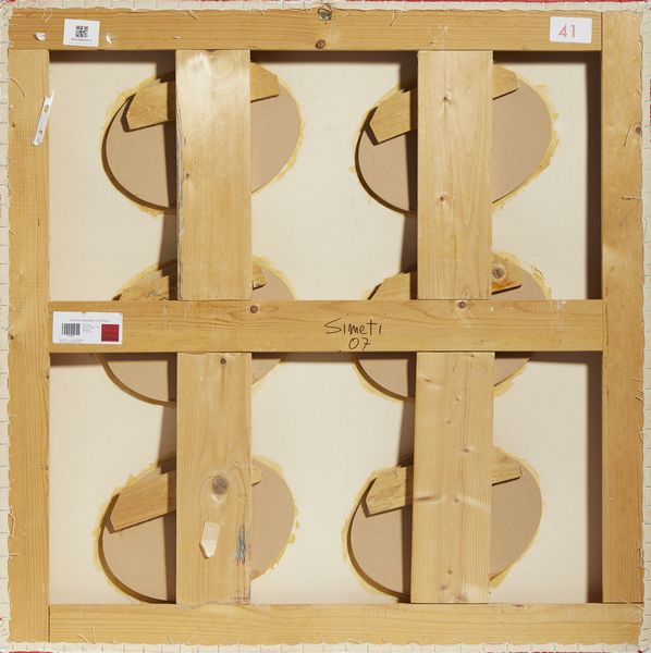 SIMETI TURI (n. 1929) : 6 OVALI ROSSI, 2007  - Asta Asta 445 | ARTE MODERNA E CONTEMPORANEA - SELECTED Online - Associazione Nazionale - Case d'Asta italiane