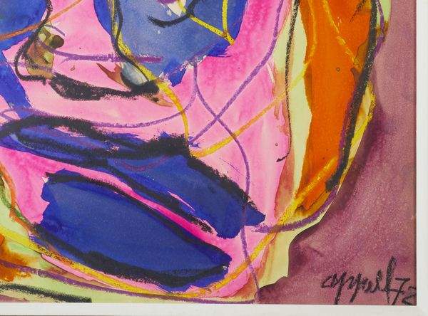 APPEL KAREL (1921 - 2006) : SENZA TITOLO, 1972  - Asta Asta 445 | ARTE MODERNA E CONTEMPORANEA - SELECTED Online - Associazione Nazionale - Case d'Asta italiane