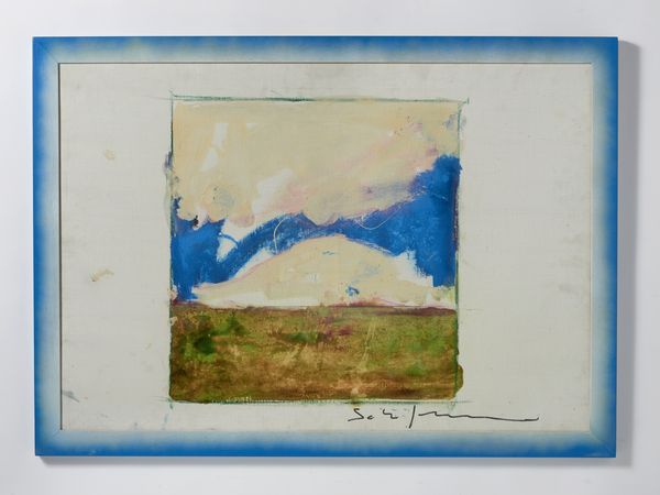 SCHIFANO MARIO (1934 - 1998) : PAESAGGIO,1973  - Asta Asta 445 | ARTE MODERNA E CONTEMPORANEA - SELECTED Online - Associazione Nazionale - Case d'Asta italiane