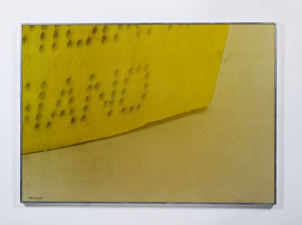 ROTELLA MIMMO (1918 - 2006) : HORIZONTALE JAUNE, 1973  - Asta Asta 445 | ARTE MODERNA E CONTEMPORANEA - SELECTED Online - Associazione Nazionale - Case d'Asta italiane