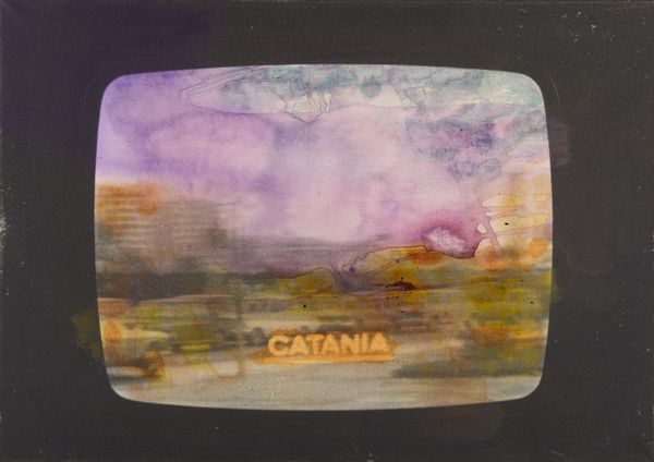 SCHIFANO MARIO (1934 - 1998) : PAESAGGIO TV, 1977  - Asta Asta 445 | ARTE MODERNA E CONTEMPORANEA - SELECTED Online - Associazione Nazionale - Case d'Asta italiane