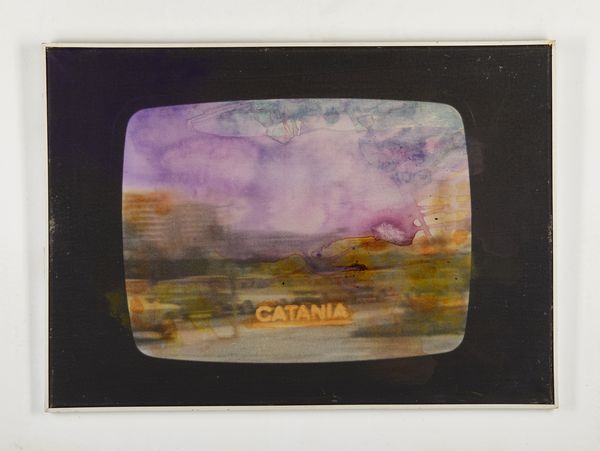SCHIFANO MARIO (1934 - 1998) : PAESAGGIO TV, 1977  - Asta Asta 445 | ARTE MODERNA E CONTEMPORANEA - SELECTED Online - Associazione Nazionale - Case d'Asta italiane