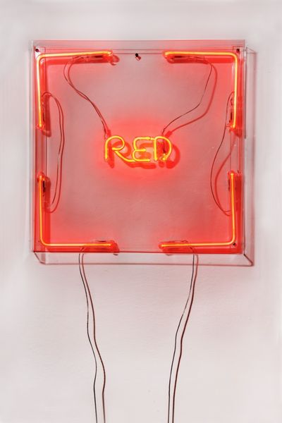 NANNUCCI MAURIZIO (n. 1939) : RED, 1970-71  - Asta Asta 445 | ARTE MODERNA E CONTEMPORANEA - SELECTED Online - Associazione Nazionale - Case d'Asta italiane