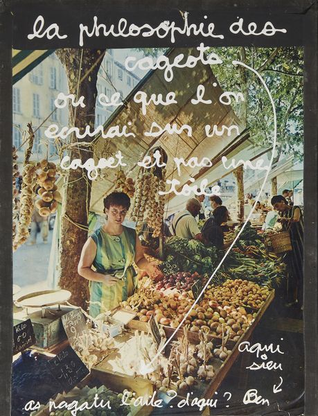 VAUTIER BEN (n. 1935) : LA PHILOSOPHIE DE CAGEOTS, 1976  - Asta Asta 445 | ARTE MODERNA E CONTEMPORANEA - SELECTED Online - Associazione Nazionale - Case d'Asta italiane