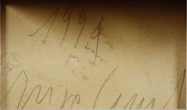 CUCCHI ENZO (n. 1949) : DALLA SERIE IL VESUVIO E' IL PADRE DI TUTTE LE NUVOLE DEL MONDO, ALBUM N. 9, 1994  - Asta Asta 445 | ARTE MODERNA E CONTEMPORANEA - SELECTED Online - Associazione Nazionale - Case d'Asta italiane