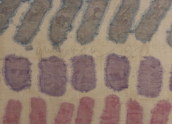 GRIFFA GIORGIO (n. 1936) : TRE SEGNI, 1980  - Asta Asta 445 | ARTE MODERNA E CONTEMPORANEA - SELECTED Online - Associazione Nazionale - Case d'Asta italiane