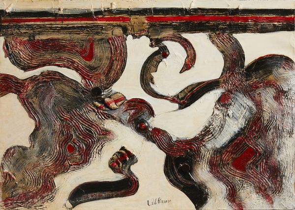 DEL PEZZO LUCIO (1933 - 2020) : PAESAGGIO, 1959  - Asta Asta 445 | ARTE MODERNA E CONTEMPORANEA - SELECTED Online - Associazione Nazionale - Case d'Asta italiane