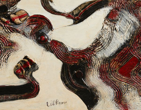 DEL PEZZO LUCIO (1933 - 2020) : PAESAGGIO, 1959  - Asta Asta 445 | ARTE MODERNA E CONTEMPORANEA - SELECTED Online - Associazione Nazionale - Case d'Asta italiane