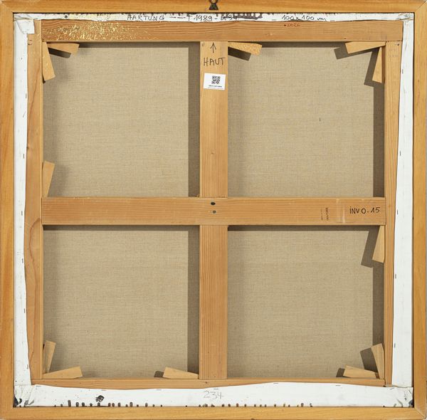 HARTUNG HANS (1904 - 1989) : T1989-U34, 1989  - Asta Asta 445 | ARTE MODERNA E CONTEMPORANEA - SELECTED Online - Associazione Nazionale - Case d'Asta italiane