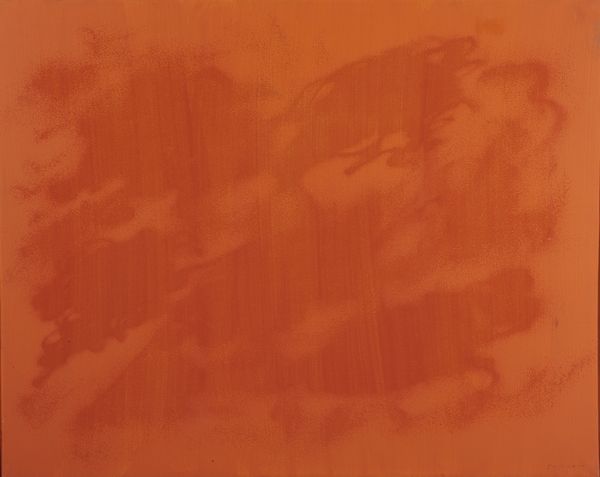 TURCATO GIULIO (1912 - 1995) : CANGIANTE ARANCIO, FINE ANNI '70  - Asta Asta 445 | ARTE MODERNA E CONTEMPORANEA - SELECTED Online - Associazione Nazionale - Case d'Asta italiane