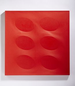 SIMETI TURI (n. 1929) - 6 OVALI ROSSI, 2007