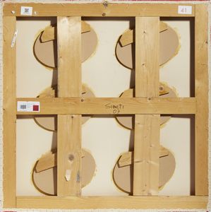 SIMETI TURI (n. 1929) : 6 OVALI ROSSI, 2007  - Asta Asta 445 | ARTE MODERNA E CONTEMPORANEA - SELECTED Online - Associazione Nazionale - Case d'Asta italiane