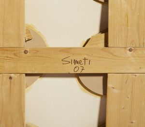 SIMETI TURI (n. 1929) : 6 OVALI ROSSI, 2007  - Asta Asta 445 | ARTE MODERNA E CONTEMPORANEA - SELECTED Online - Associazione Nazionale - Case d'Asta italiane