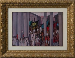 CASORATI FELICE (1883 - 1963) - LA VESTALE (ATTO I), 1933