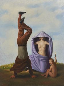 DI STASIO STEFANO (n. 1948) - PRESSO LA SIBILLA, 2000