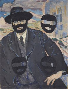 ARROYO EDUARDO (n. 1937) - 3 FANTOMAS  Y 1 MONSIEUR D'ALIGNAN, 2006