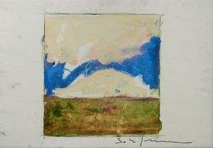 SCHIFANO MARIO (1934 - 1998) - PAESAGGIO,1973