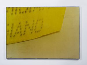 ROTELLA MIMMO (1918 - 2006) : HORIZONTALE JAUNE, 1973  - Asta Asta 445 | ARTE MODERNA E CONTEMPORANEA - SELECTED Online - Associazione Nazionale - Case d'Asta italiane