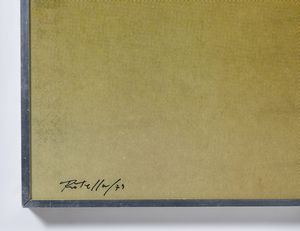 ROTELLA MIMMO (1918 - 2006) : HORIZONTALE JAUNE, 1973  - Asta Asta 445 | ARTE MODERNA E CONTEMPORANEA - SELECTED Online - Associazione Nazionale - Case d'Asta italiane