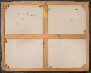 SCHIFANO MARIO (1934 - 1998) : SENZA TITOLO, 1970  - Asta Asta 445 | ARTE MODERNA E CONTEMPORANEA - SELECTED Online - Associazione Nazionale - Case d'Asta italiane