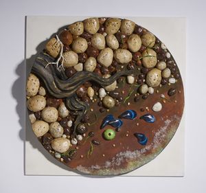 GILARDI PIERO (1942 - 2023) - SPIAGGIA CON COZZE, 1995