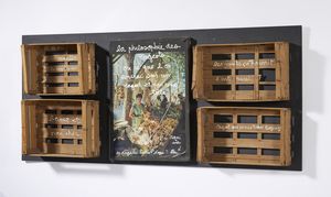 VAUTIER BEN (n. 1935) : LA PHILOSOPHIE DE CAGEOTS, 1976  - Asta Asta 445 | ARTE MODERNA E CONTEMPORANEA - SELECTED Online - Associazione Nazionale - Case d'Asta italiane