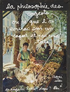 VAUTIER BEN (n. 1935) : LA PHILOSOPHIE DE CAGEOTS, 1976  - Asta Asta 445 | ARTE MODERNA E CONTEMPORANEA - SELECTED Online - Associazione Nazionale - Case d'Asta italiane