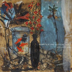 PIZZICANNELLA PIERO (n. 1955) - OMAGGIO A H.MATISSE, 2008