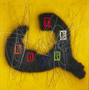 CRIPPA ROBERTO GAETANO (1921 - 1972) - CONCETTO SPAZIALE, 1951