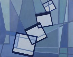 RADICE MARIO (1898 - 1987) - COMPOSIZIONE P.R.O.G. 4Q, 1972